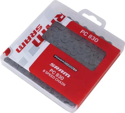 Image de Sram chaîne de dérailleur PC 830 114 maillons 6/7/8 argent
