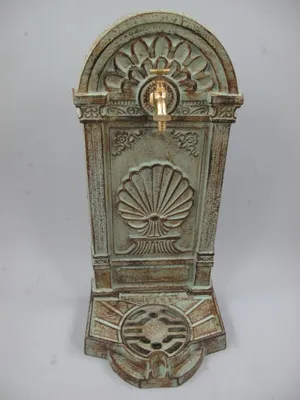 Produktbild von Standbrunnen Wassersäule Gußeisen Gartenbrunnen rustikal Antik H. 69cm