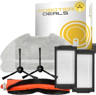 Produktbild von Zubehör Set, Ersatzteile Kit für Zaco A11s Pro (1x Hauptbürste, 2x Seitenbürste, 2x Filter, 2x Pad)