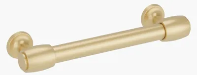 Immagine prodotto di Maniglia per mobili in zamak. Distanza tra i fori: 128 mm. Finitura: galvanizzata