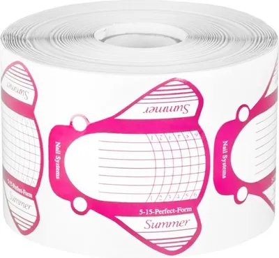 Produktbild von Nagelschablone 500 Stück rosa