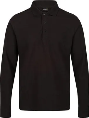 Produktbild von Regatta Professional TRS222 | Pro 65/35 Long Sleeve Polo XS bis 4XL - Farbe: Black - Größe: L