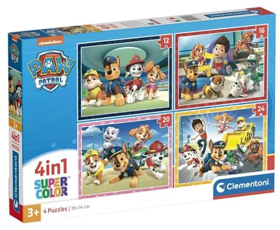 Produktbild von Paw Patrol Puzzle-Set - 12, 16, 20, 24 Teile
