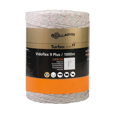 Produktbild von Gallagher Vidoflex 9 TurboLine Plus 1000m weiß