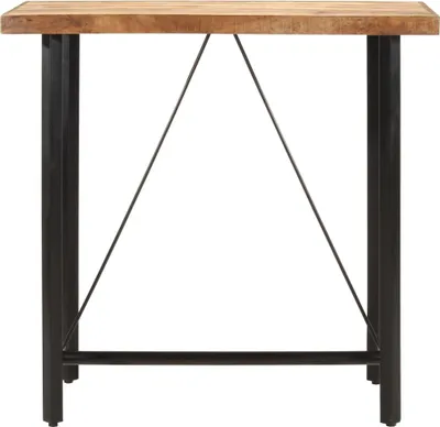 Obrázok produktu pre barový stôl vidaXL 110x55x107 cm z masívneho dreva mango a železa
