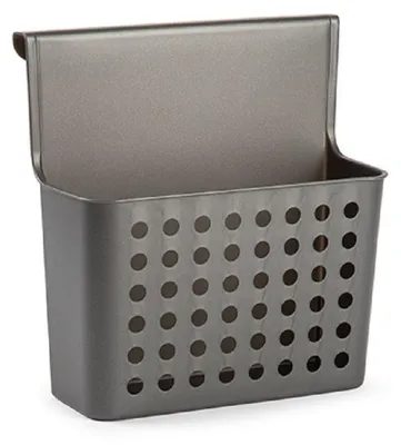 Produktbild von Plasticforte Badregal - anthrazit - Aufbewahrungskorb - 26x24 cm