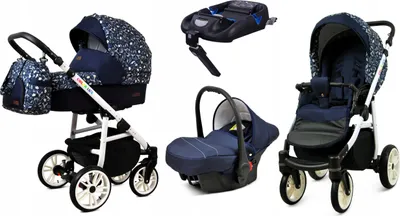 Obrázok produktu pre BabyLux® Color Lux | Detský kočík 4v1 Set | Forest Deer | Kombinovaný kočík | Detský kočík Set | Is