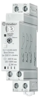 Immagine prodotto di Finder Dimmer elektronisch 230VAC, 400W, Slave 15.11.8.230.0400 (151182300400)
