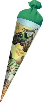 Produktbild von ROTH Schultüte "Traktor" rund 700 mm