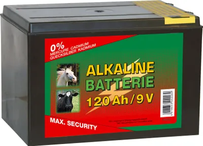 Immagine prodotto di Batteria alcalina Kerbl 120Ah, alloggiamento piccolo