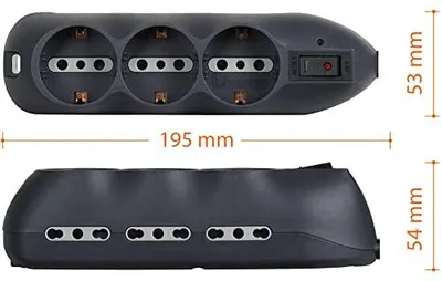 Imagen del producto de bticino 3699GB, negro, negro, 250V