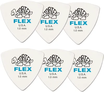 Immagine prodotto di Dunlop 456P 1.0 Tortex Flex Triangle Pletro