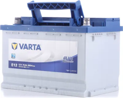 Produktbild von VARTA BLUE Dynamic E12 Starterbatterie 12V 74Ah 680A/EN L3 Batterie