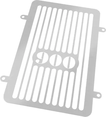 Immagine prodotto di Copriradiatore ZIEGER compatibile con Kawasaki VN 900 Classic Logo argento