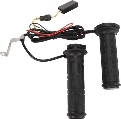 Obrázok produktu pre Vyhrievacie rukoväte na motorku, 12 V, nastaviteľná teplota, mäkká guma, protišmykové, vyhrievanie rúk pre riadidlá
