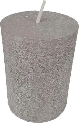 Produktbild von House of Rustic Kerze 9 cm silber