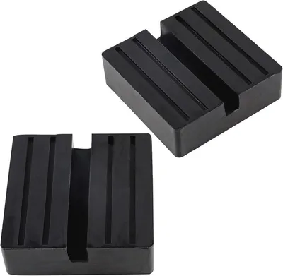 Universeller Gummipuffer für Wagenheber - 75 x 75 x 25 mm (Set von 2)