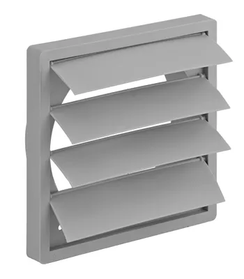 Produktbild von Upmann Außenverschlussklappe PVC mit Stutzen DN 150 mm