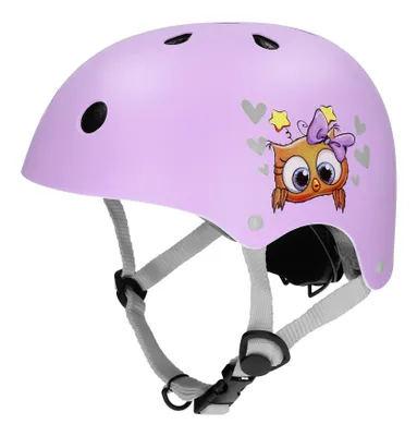 Produktbild von Kinder Fahrradhelm Bergen NINO XS/S für Mädchen, verstellbar 46–55 cm, leicht, belüftet, robust, lila