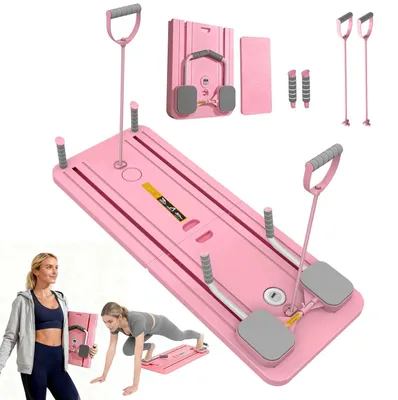 Produktbild von Fitnessplatte, Automatischer Rückprall, Vielseitige Übung, Rosa