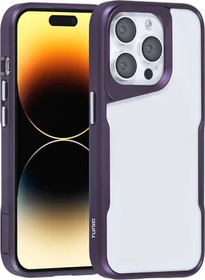 Immagine prodotto di Custodia posteriore TUNIQ per iPhone 14 Pro - Silicone - Viola