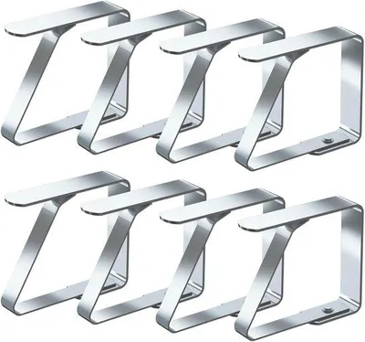 Produktbild von 8 Stück Stahltablettenschraube, Tafelkleidorganizer-Schraube, Tafelkleid-Halterungsschraube