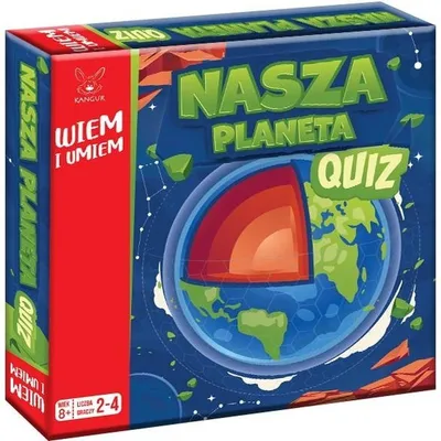 Zdjęcie produktu dla Wiem i Umiem Quiz Nasza Planeta