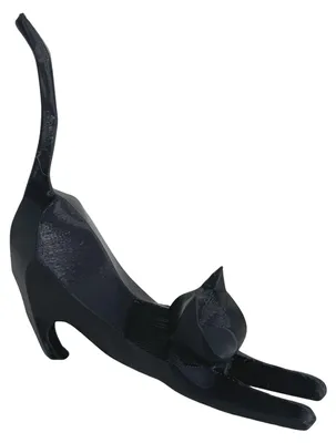 Produktbild von 1/2/3 Stück lebensechte Katzenskulptur, 3D-gedruckt, handgefertigt, künstliche Katzenfigur, Dekoration für Partys und Zuhause, Geschenk für Katzenliebhaber