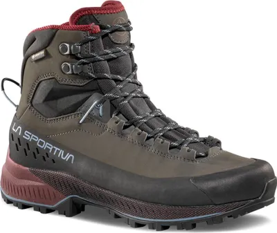 Zdjęcie produktu dla TX5 Evo Mid Woman GTX – damskie buty turystyczne – La Sportiva, rozmiar: 7,25 UK / 41, kolor: G00R25-Carbon/Redwood