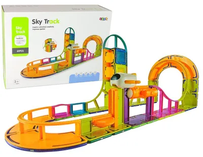 Produktbild von Magnetische Bauklötze Sky Track 61 Teile