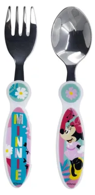 Immagine prodotto di Set di posate per bambini Minnie Mouse - 2 pezzi