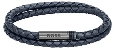 Zdjęcie produktu dla Stylowy podwójny skórzany pasek 1580494 - Długość: 17,5 cm
