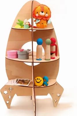 Image de Etagère fusée à construire
