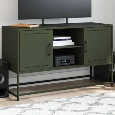 Immagine prodotto di vidaXL Credenza Bianca 36x39x107 cm Acciaio