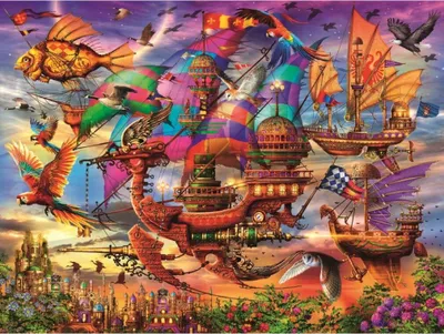 Obrázok produktu pre Ravensburger 12001487, 1500 kusov, Fantasy, 14 rok / roky