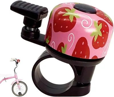 Fahrradklingel für Kinder mit lautem Klang - Klassisches Fahrrad Zubehör für Mädchen und Jungen