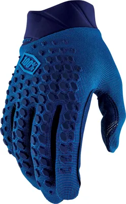 Produktbild von 100% Geomatic Fahrrad Handschuhe, dunkelblau, L