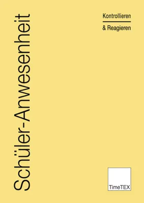 Produktbild von TimeTEX Heft Schüler-Anwesenheit A4