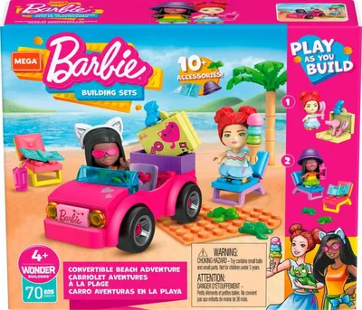 Produktbild von Mega Construx Barbie beste Freunde