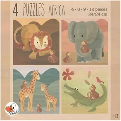 Produktbild von Egmont Toys 4 Rätsel Afrika 25x25x4 cm