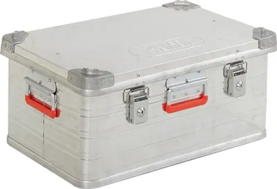 Produktbild von Alu Transportbehälter Mod. J - Außenmaß LxBxH: 582 x 385 x 277 mm, Rauminhalt: 47 l