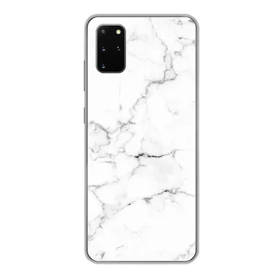Produktbild von MuchoWow® Handyhülle Schutzhülle Hülle für Samsung Galaxy S20 Plus Marmor - Weiß - Grau - Luxus - Marmoroptik - Strukturiert Silikon Softcase Handy Hülle - Hartschale
