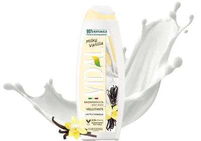 Produktbild von Vidal Milky Vanilla Duschbad 500 ml