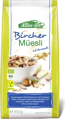 Produktbild von Allos - Bircher Müesli mit Amaranth / Großpackung - 2000g