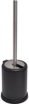 Produktbild von TENDANCE | Toilettenbürste - Toilettenbürstenständer - Bürstengarnitur - schwarz - aus Metall - 39 x 12 cm - Klobürstenhalter - Badezimmer - Praktisch