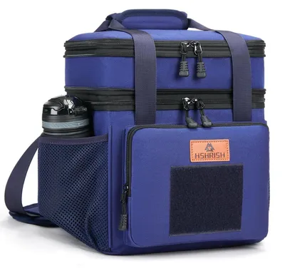 Immagine prodotto di Borsa da pranzo tattica, borsa termica isolata, 15 litri, blu