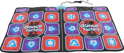 Obrázok produktu pre Prenosná tanečná podložka - elektronická hudobná rytmická podložka pre deti a dospelých, tanečná hra na dve použitia