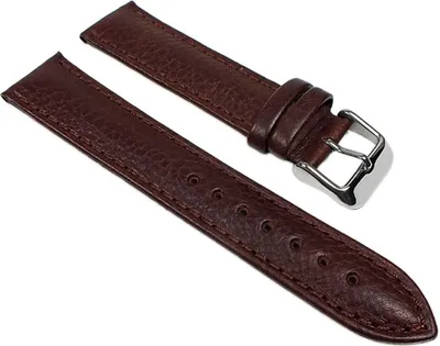 Produktbild von Soft-Kalb Ersatzband Uhrenarmband weiches Kalbsleder Dunkelbraun 22905S, Stegbreite:16mm