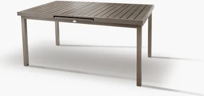 Produktbild von Destiny Esstisch IMOLA 165/215x75cm ausziehbar, Polywood-Tischplatte, taupe