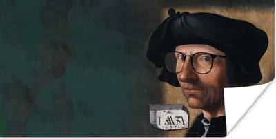 Produktbild von MuchoWow® Poster Malerei - Alte Meister - Jacob Cornelisz van Oostsanen 80x40 cm - Wanddeko